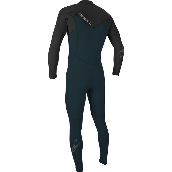 2024 O'Neill Mens Hammer 3/2mm Chest Zip Wetsuit 4926 - Slate / Black